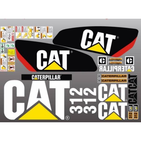 CATERPILLAR 312 MODERNA NEW VERSION