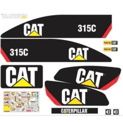 CATERPILLAR 315C CON FRANJAS