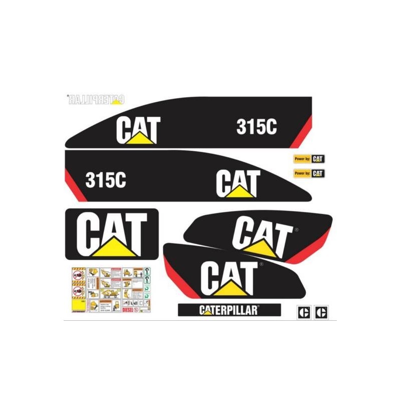CATERPILLAR 315C CON FRANJAS