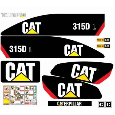 CATERPILLAR 315DL CON FRANJAS