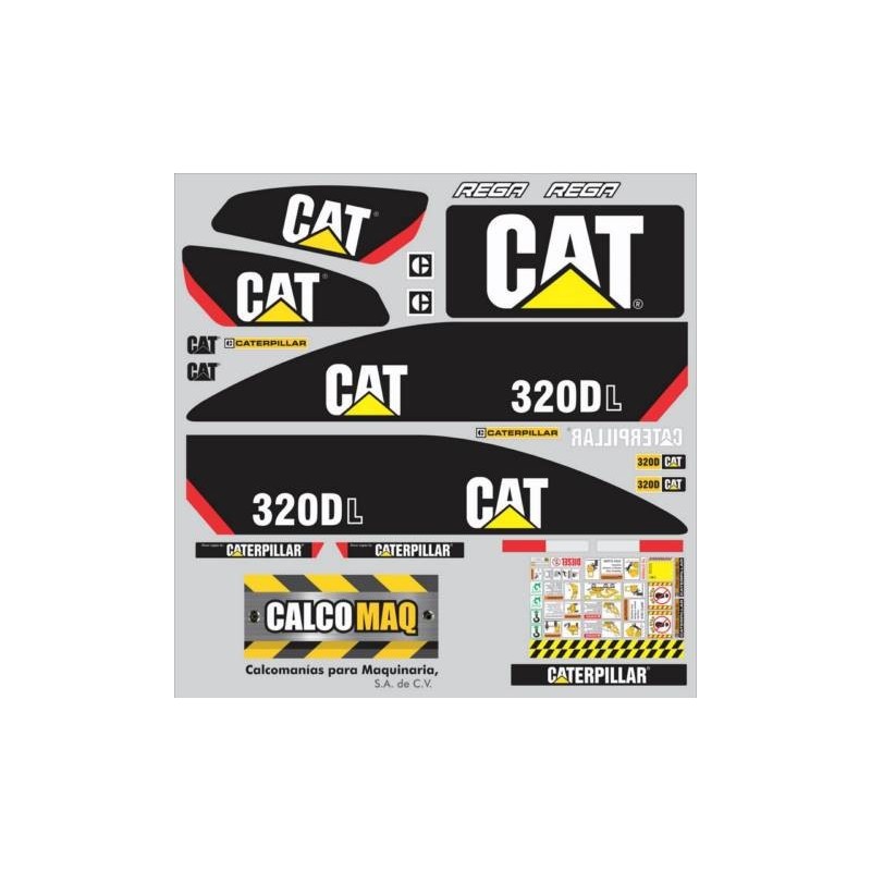 CATERPILLAR 320D CON FRANJAS ARMADAS