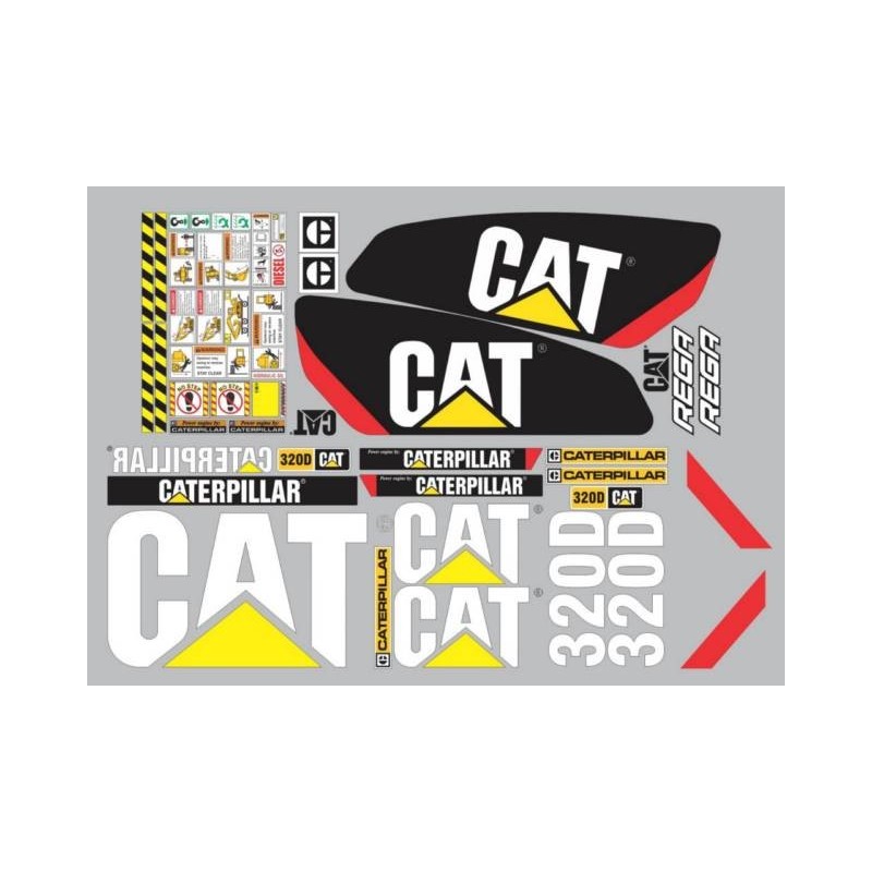CATERPILLAR 320D SIN FRANJAS - DEBEN PINTARLAS