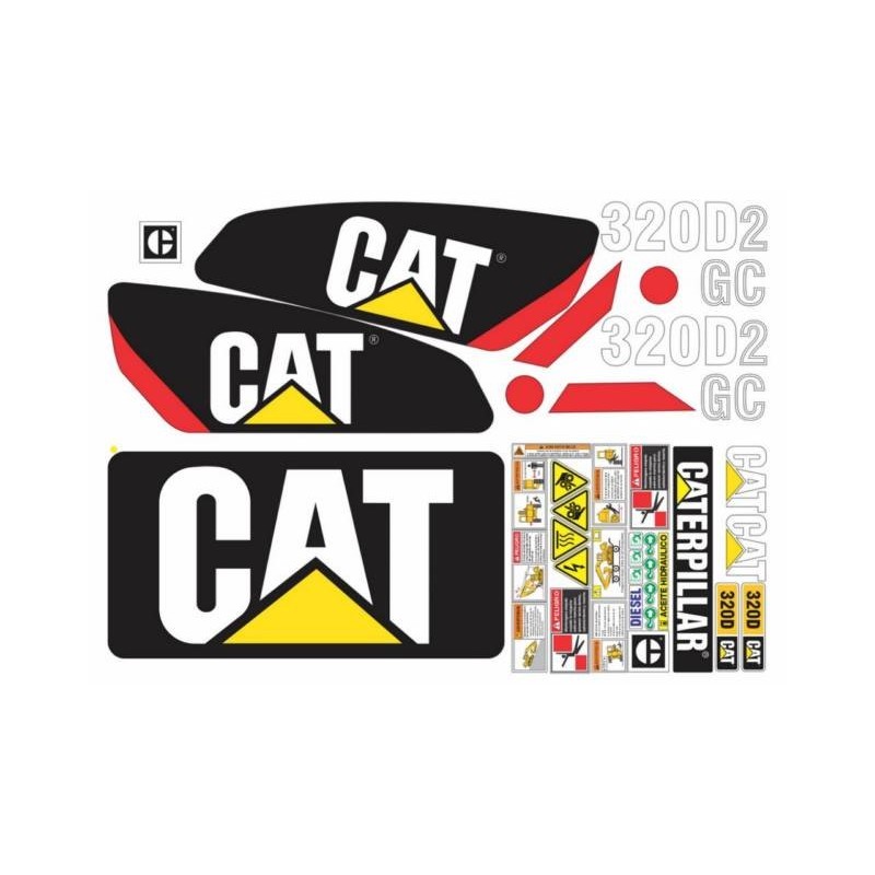 CATERPILLAR 320D2 GC CON FONDO CONTRAPESO