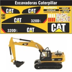 CATERPILLAR 320DL CON FRANJAS