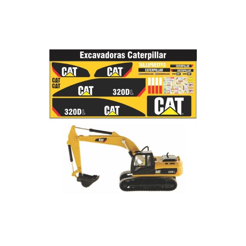 CATERPILLAR 320DL CON FRANJAS