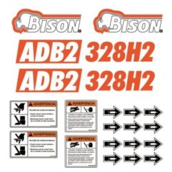 BISON ADB2 328H2 ARADO DE DISCOS