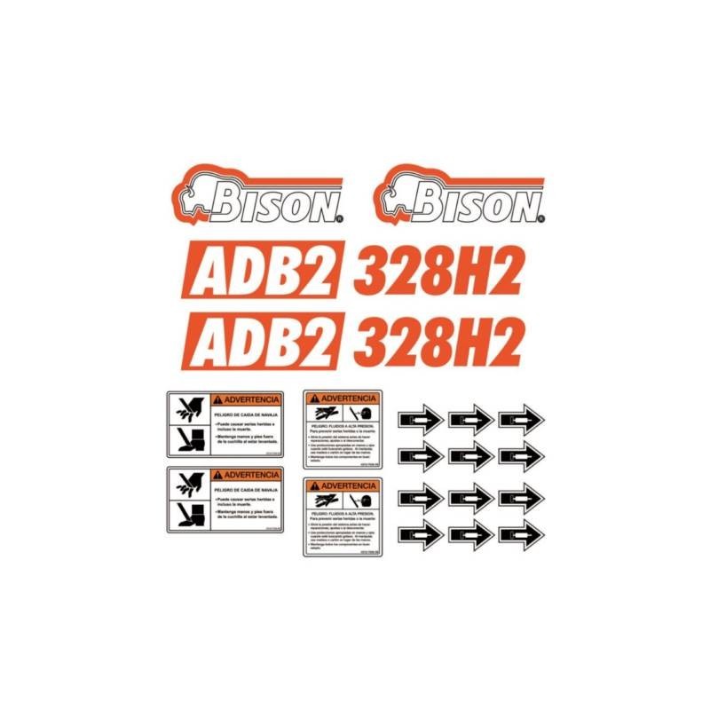 BISON ADB2 328H2 ARADO DE DISCOS