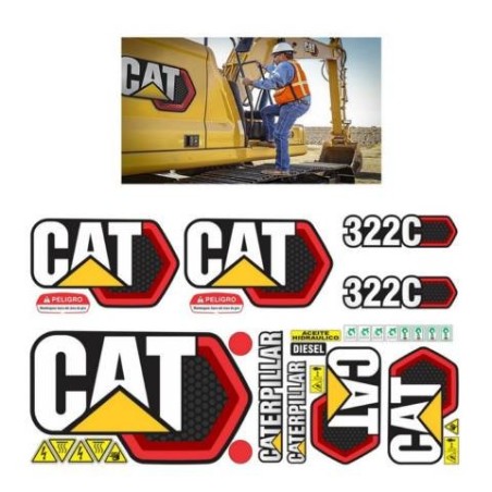 CATERPILLAR 322C VERSION 2021