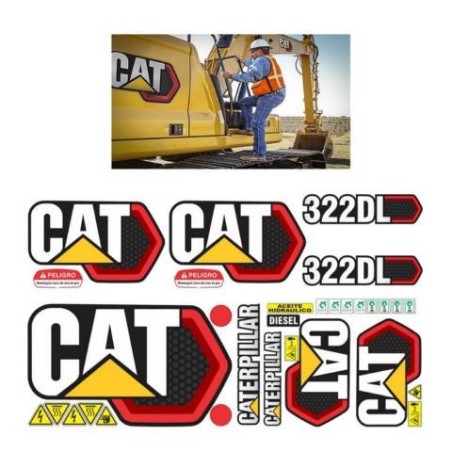 CATERPILLAR 322DL VERSION 2021