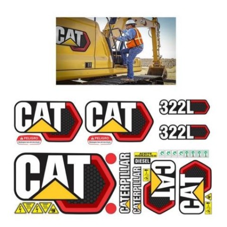 CATERPILLAR 322L VERSION 2021