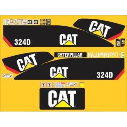 CATERPILLAR 324D CON FRANJAS