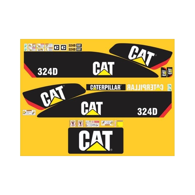 CATERPILLAR 324D CON FRANJAS