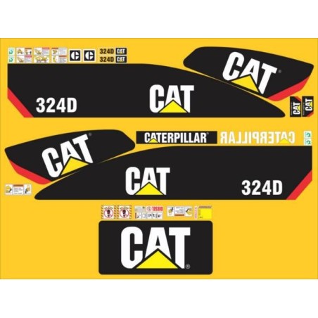 CATERPILLAR 324D CON FRANJAS