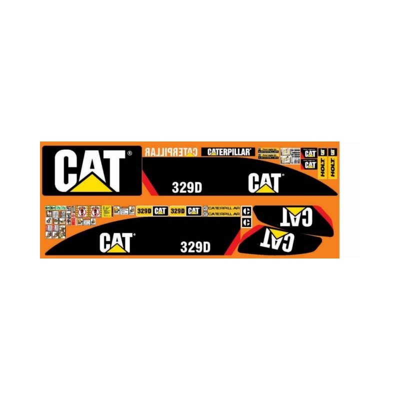 CATERPILLAR 329E CON FRANJAS