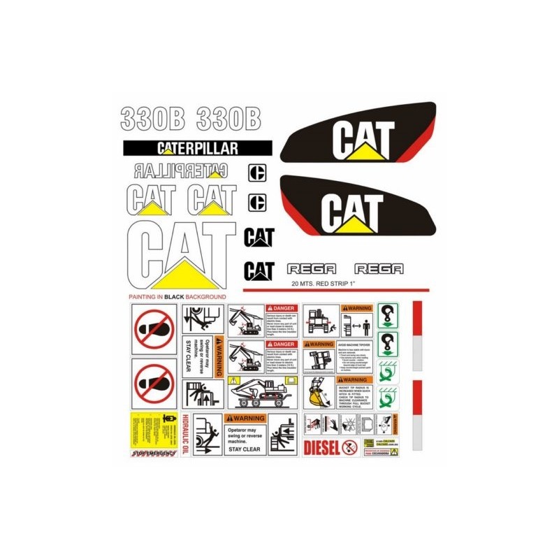 CATERPILLAR 330B NEW VERSION