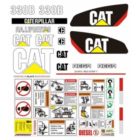 CATERPILLAR 330B NEW VERSION