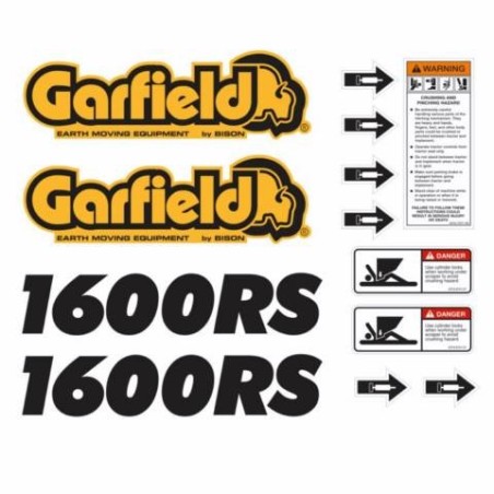 BISON GARFIELD 1600RS CUCHILLA NIVELADORA