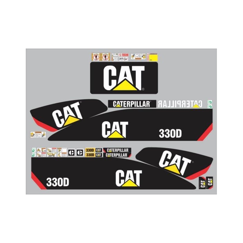 CATERPILLAR 330D CON FRANJAS ARMADAS