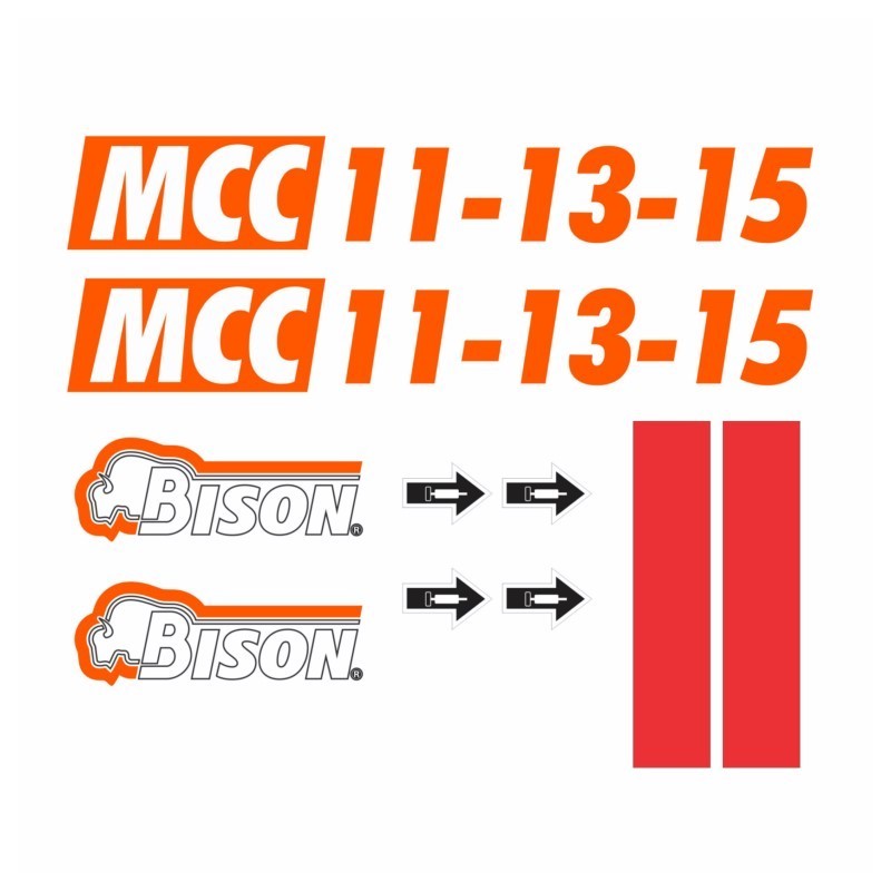 BISON MCC 11-13-15 MULTICULTIVADOR