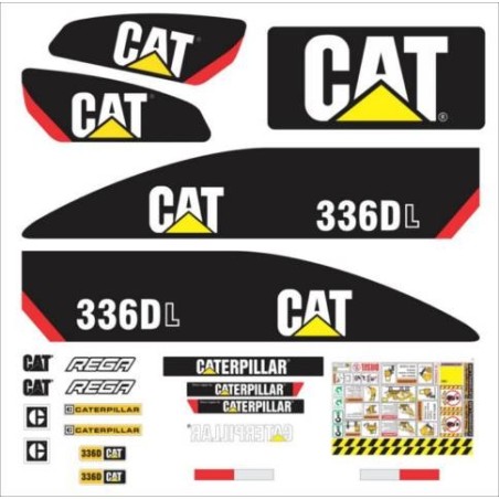 CATERPILLAR 336DL CON FRANJAS