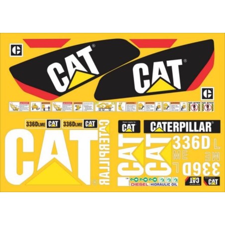 CATERPILLAR 336DLME SIN FRANJAS