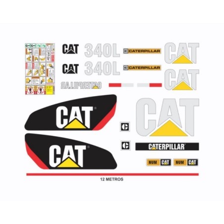 CATERPILLAR 340L MODERNA