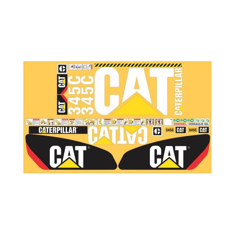 CATERPILLAR 345C MODERNA 2015