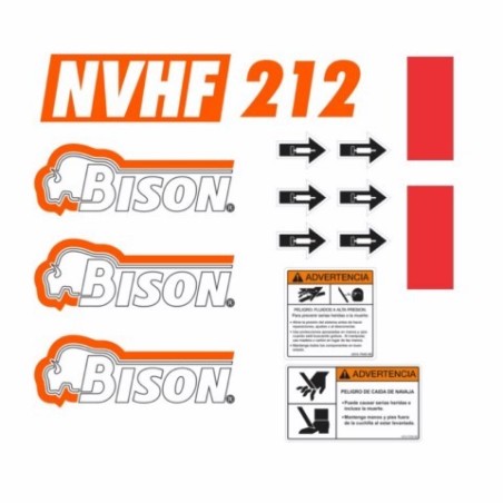 BISON NVHF 212 NIVELADORA