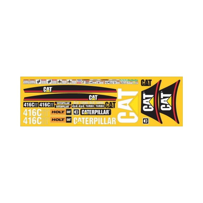 CATERPILLAR 416C IT ORIGINAL 2015 - COPIA