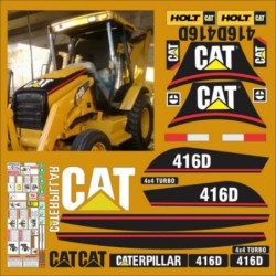 CATERPILLAR 416D CON ALETA EN BRAZO