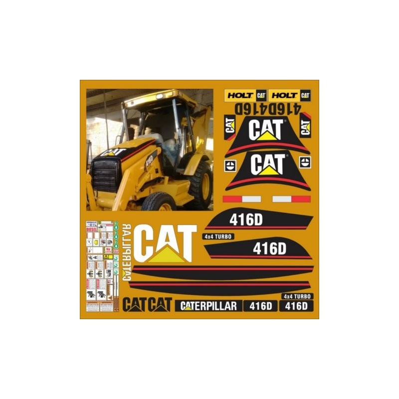 CATERPILLAR 416D CON ALETA EN BRAZO