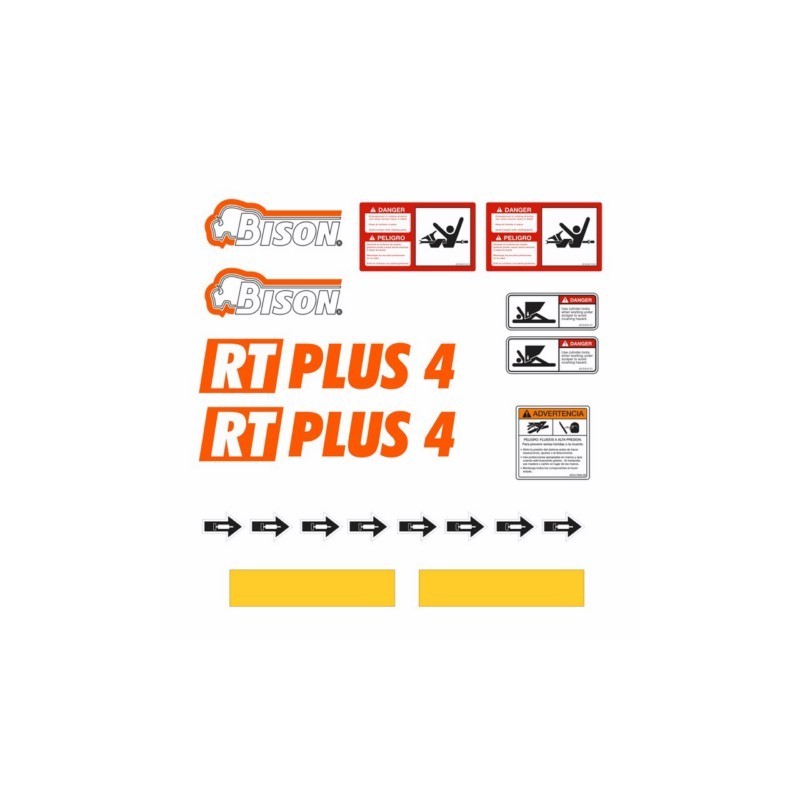 BISON RT PLUS 4 RASTRA DE TIRON