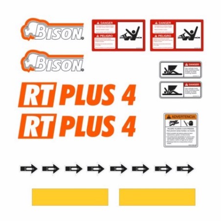 BISON RT PLUS 4 RASTRA DE TIRON