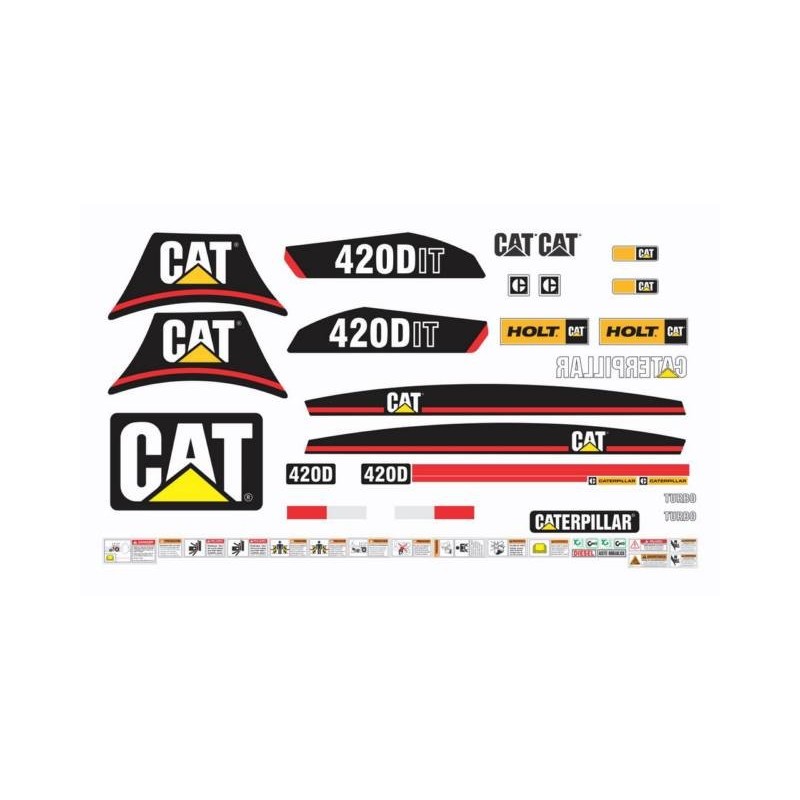 CATERPILLAR 420D IT CON ALETA DE BRAZO ORIGINAL