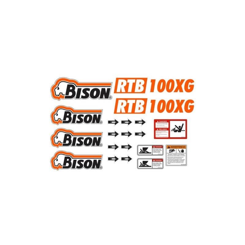 BISON RTB 100XG ROTOTILLER