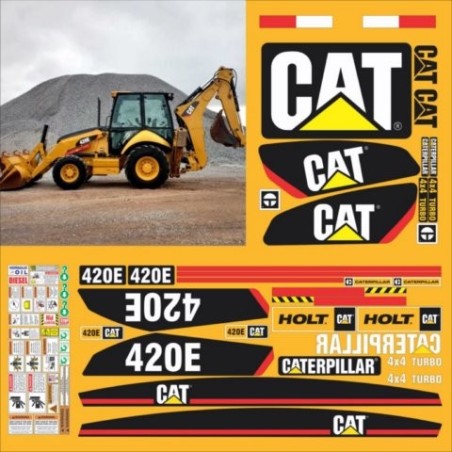 CATERPILLAR 420E ALETA MODERNA