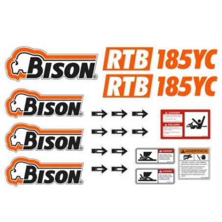 BISON RTB 185YC ROTOTILLER
