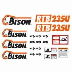 BISON RTB 235U ROTOTILLER