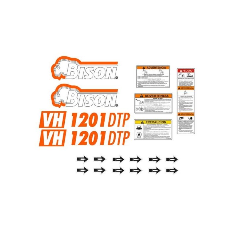 BISON VH1201DTP PALA CARGADORA