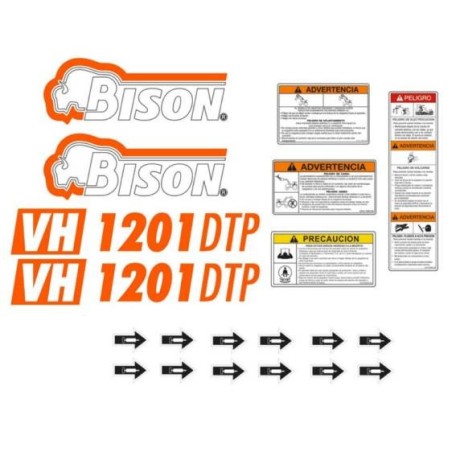 BISON VH1201DTP PALA CARGADORA