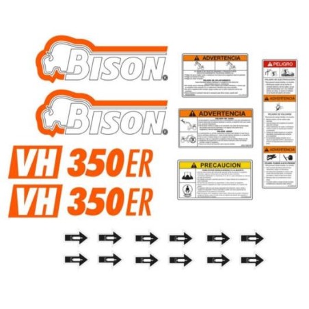BISON VH350 PALA CARGADORA