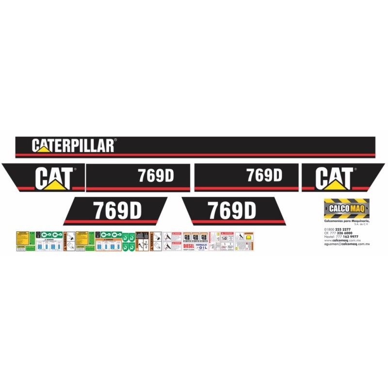CATERPILLAR 769D MODERNA