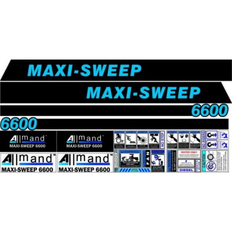 ALLMAND BROS MAXI-SWEEP 6600