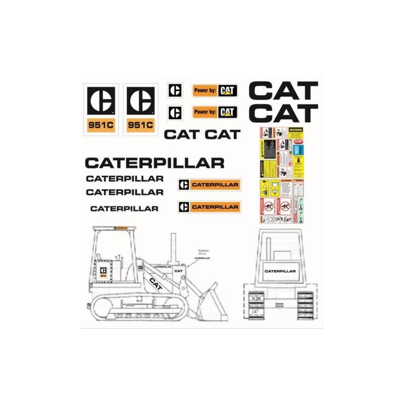 CATERPILLAR 951C STANDARD