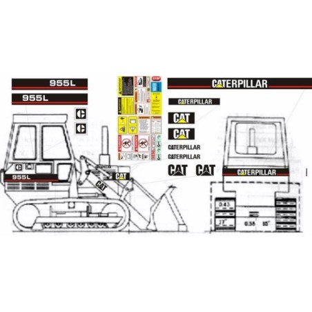 CATERPILLAR 955L MODERNO