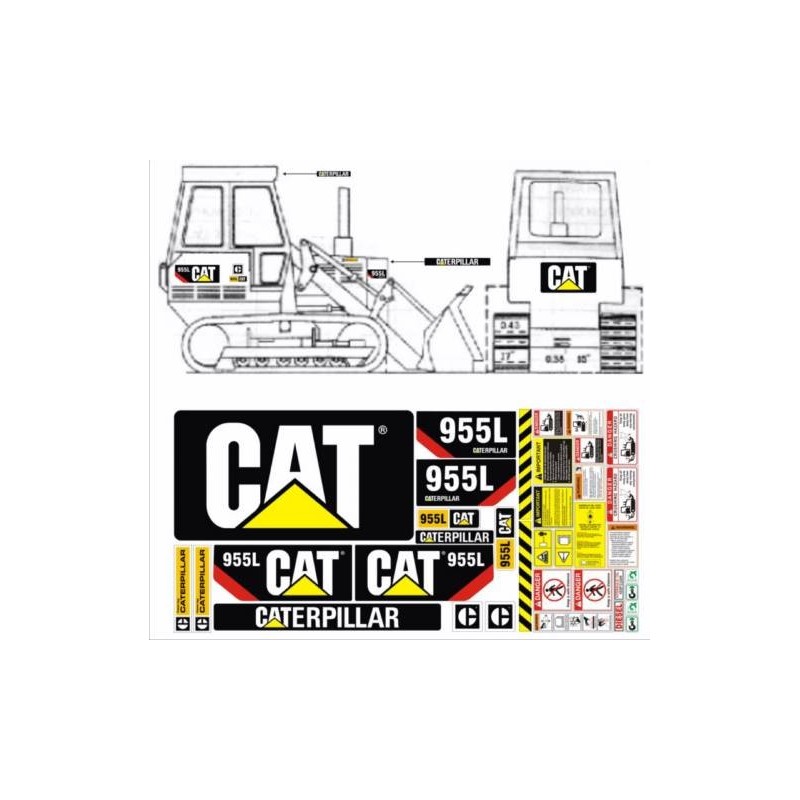 CATERPILLAR 955L TIPO T