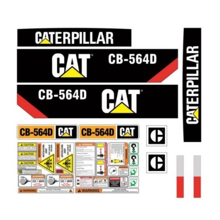 CATERPILLAR CB564D MODERNA