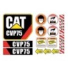CATERPILLAR CVP75 PLACA VIBRATORIA