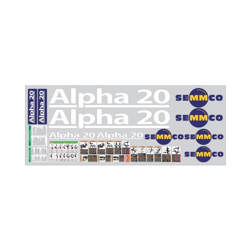 ALPHA 20 SEMMCO
