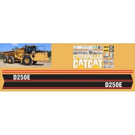 CATERPILLAR D250E CON FRANJAS